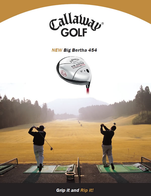 Mockup Ad for Callaway