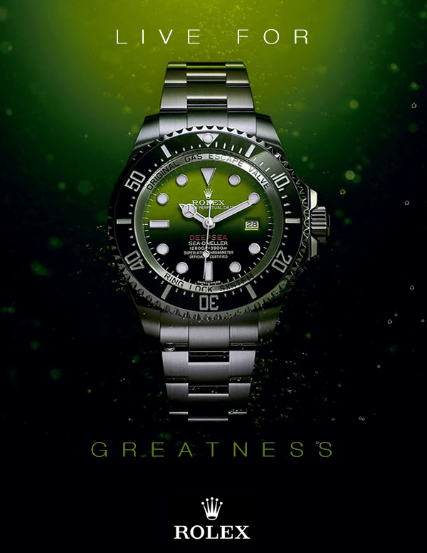 Sample Ad for Rolex